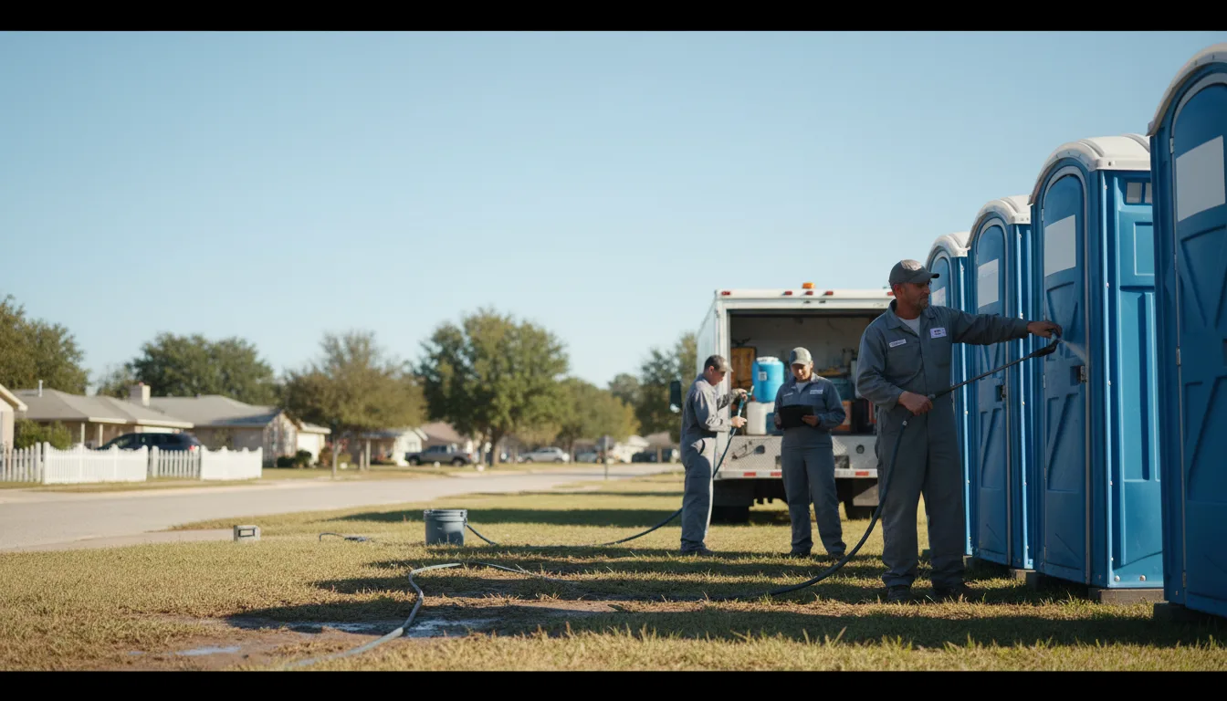 Long-Term Portable Toilet Rental in Xenia, IL near me